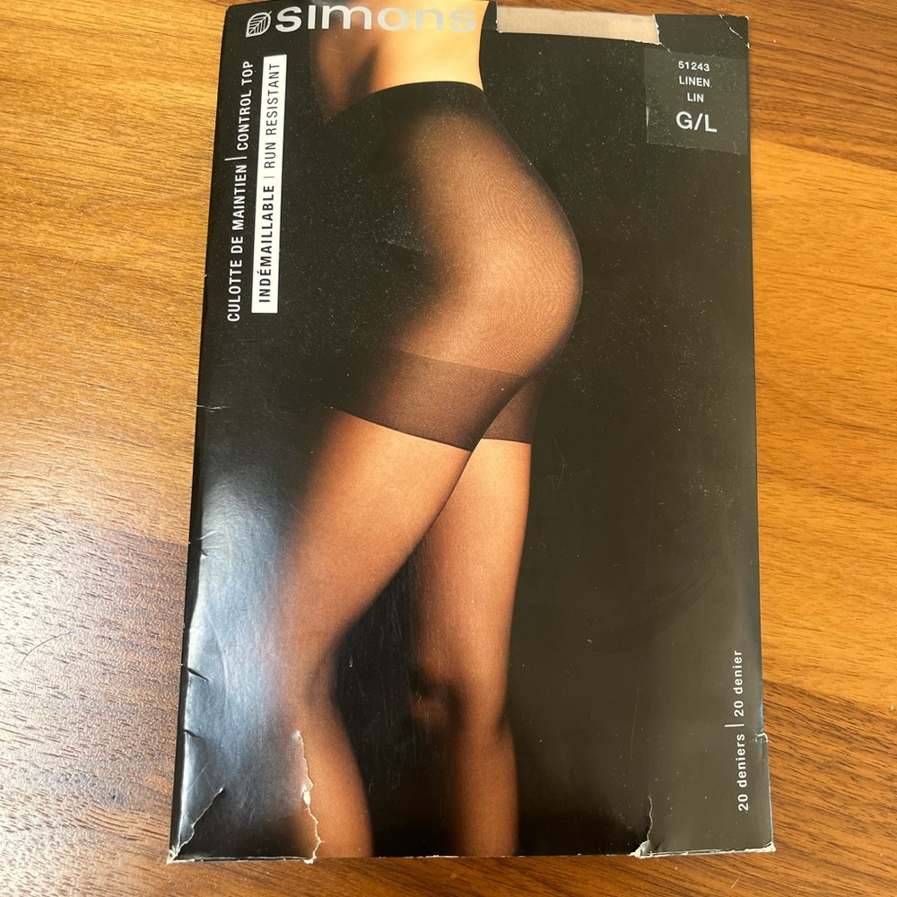 Simons nylon sheer pantyhose